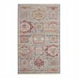 Nourison Enchanting Home 3' x 5' Blue/Multicolor Farmhouse & Country Indoor Rug