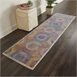 Nourison Global Vintage 2' x 6' Multicolor Bohemian Indoor Rug