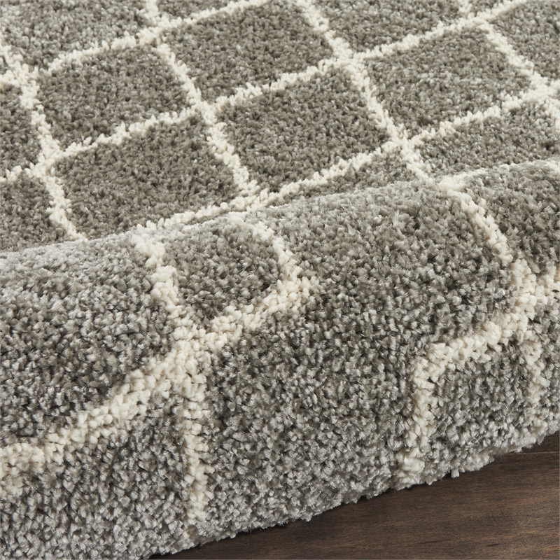 Nourison Geometric Shag 2'2
