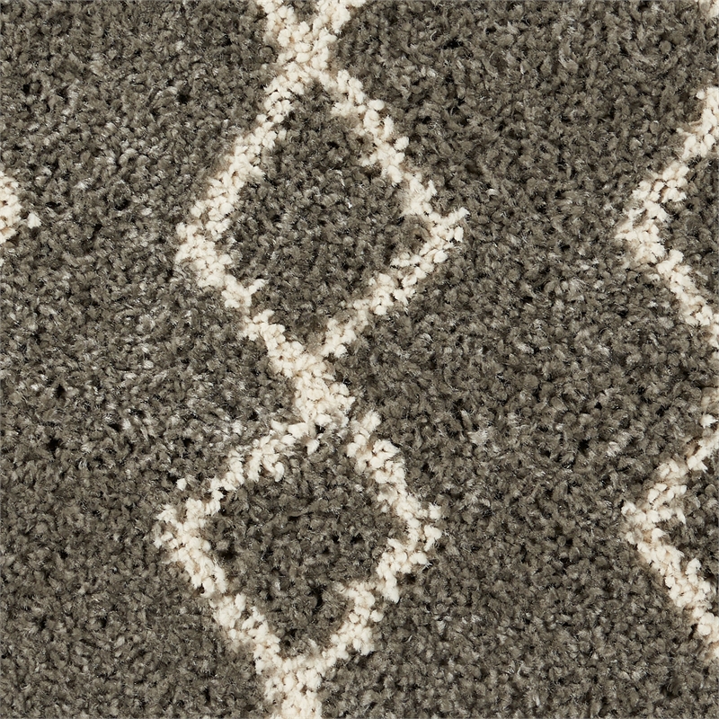 Nourison Geometric Shag 2'2