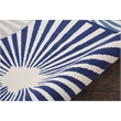 Nourison Grafix 2' x 4' White Contemporary Indoor Rug Polypropylene