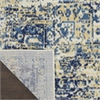 Nourison Grafix 2' x 4' White Transitional Indoor Rug Polypropylene