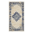 Nourison Grafix 2' x 4' White Transitional Indoor Rug Polypropylene