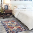 Nourison Grafix 3' x 5' Multicolor Fabric Bohemian Area Rug (3' x 5')