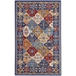 Nourison Grafix 3' x 5' Multicolor Fabric Bohemian Area Rug (3' x 5')