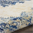 Nourison Grafix 6' x 9' White Transitional Indoor Rug Polypropylene