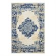 Nourison Grafix 6' x 9' White Transitional Indoor Rug Polypropylene