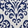 Nourison Grafix 6' x 9' White/Blue Transitional Indoor Rug Polypropylene