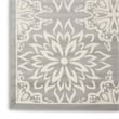 Nourison Jubilant 8' x 10' Gray Fabric Farmhouse Area Rug (8' x 10')