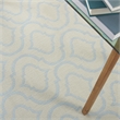 Nourison Jubilant 4' x 6' Ivory/Blue Contemporary Indoor Rug Polypropylene
