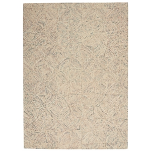Nourison Linked 3'9&quot x 5'9&quot Ivory/Multi Bohemian Indoor Rug