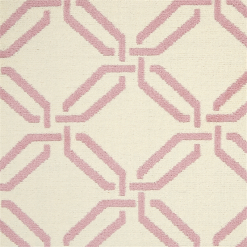 Nourison Jubilant 4' x 6' Ivory/Pink Contemporary Indoor Rug