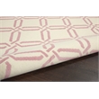 Nourison Jubilant 4' x 6' Ivory/Pink Contemporary Indoor Rug