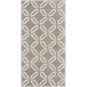 Nourison Jubilant 2' x 4' Grey Contemporary Indoor Rug