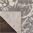 Nourison Jubilant 2' x 4' Grey Modern Indoor Rug