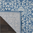 Nourison Jubilant 2' x 4' Ivory/Blue Farmhouse Indoor Rug