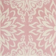 Nourison Jubilant 4' x 6' Pink Fabric Farmhouse Area Rug (4' x 6')