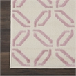 Nourison Jubilant 2' x 4' Ivory/Pink Contemporary Indoor Rug Polypropylene