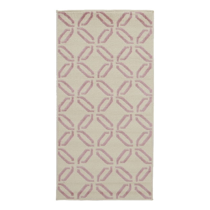 Nourison Jubilant 2' x 4' Ivory/Pink Contemporary Indoor Rug Polypropylene