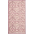 Nourison Jubilant 2' x 4' Pink Fabric Farmhouse Area Rug (2' x 4')