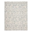 Nourison Jubilant 7' x 10' Ivory/Blue Vintage Indoor Rug Polypropylene
