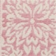 Nourison Jubilant 7' Runner Pink Fabric Farmhouse Area Rug (7' Runner)