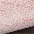 Nourison Jubilant 7' Runner Pink Fabric Farmhouse Area Rug (7' Runner)