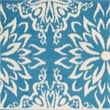 Nourison Jubilant 4' x 6' Ivory/Blue Farmhouse Indoor Rug Polypropylene