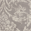 Nourison Jubilant 5' x Round Gray Fabric Vintage Area Rug (5' Round)