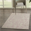 Nourison Jubilant 3' x 5' Ivory/Pink Vintage Indoor Rug Polypropylene