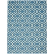 Nourison Jubilant 4' x 6' Blue Contemporary Indoor Rug