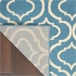 Nourison Jubilant 4' x 6' Blue Contemporary Indoor Rug