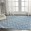Nourison Jubilant 4' x 6' Blue Contemporary Indoor Rug