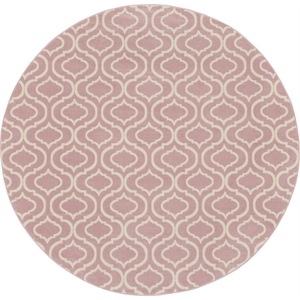 Nourison Jubilant 8' x round Pink Contemporary Indoor Rug Polypropylene
