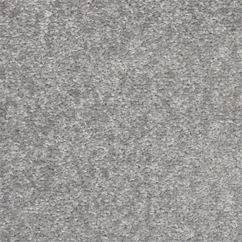 Nourison Essentials 2' x 6' Silver Grey Outdoor Indoor/Outdoor Rug