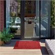 Nourison Essentials 2' x 4' Brick Red Fabric Outdoor Area Rug (2' x 4')