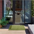 Nourison Essentials 2' x 4' Green Fabric Outdoor Area Rug (2' x 4')