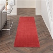 Nourison Essentials 2' x 6' Brick Red Outdoor Indoor/Outdoor Rug
