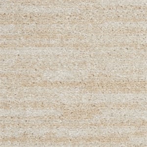 Nourison Essentials 12' x 15' Ivory Beige Fabric Outdoor Area Rug (12' x 15')