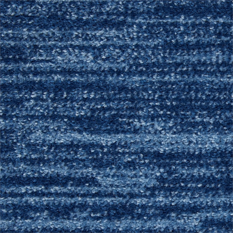 Nourison Essentials 12' x 15' Navy Blue Fabric Outdoor Area Rug