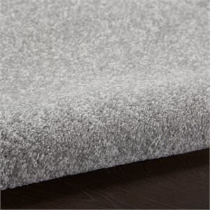 Nourison Essentials 12' x 15' Silver Gray Fabric Outdoor Area Rug (12' x 15')