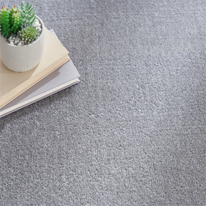 Nourison Essentials 12' x 15' Silver Gray Fabric Outdoor Area Rug (12' x 15')