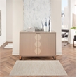 Nourison Essentials 3' x 5' Ivory Beige Fabric Outdoor Area Rug (3' x 5')