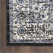 Nourison Passion 2' x 3' Black Ivory Fabric Vintage Area Rug (2' x 3')