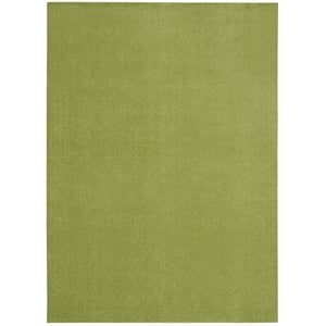 Nourison Essentials 4' x 6' Green Fabric Outdoor Area Rug (4' x 6')