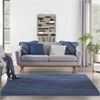 Nourison Essentials 5' x square Midnight Blue Outdoor Indoor/Outdoor Rug