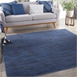 Nourison Essentials 5' x square Midnight Blue Outdoor Indoor/Outdoor Rug