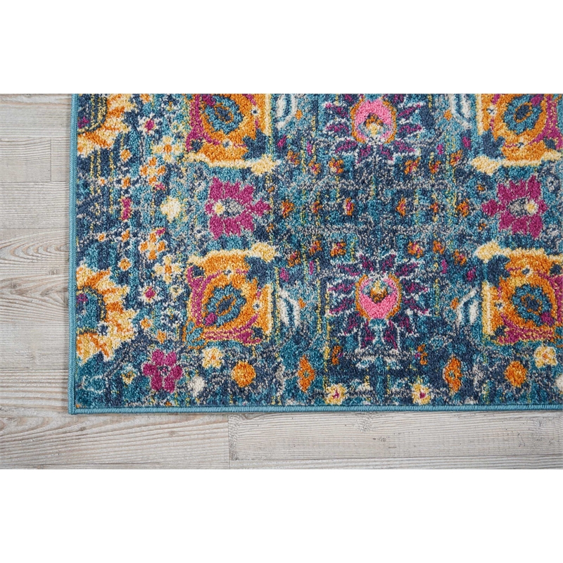 Nourison Passion 2' x 3' Denim Fabric Bohemian Area Rug (2' x 3')