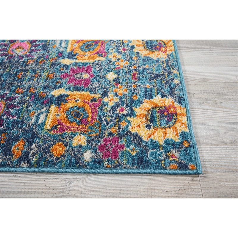 Nourison Passion 2' x 3' Denim Fabric Bohemian Area Rug (2' x 3')