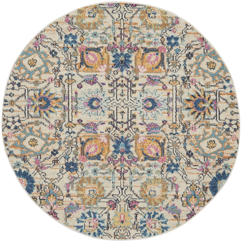 Nourison Passion 2' x 3' Pink Fabric Bohemian Area Rug (2' x 3')